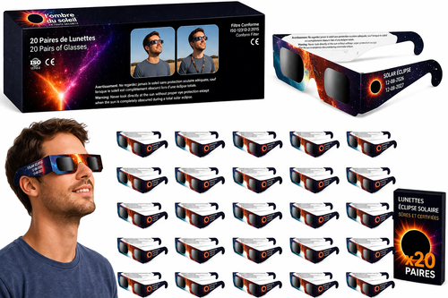 Pack Classe × 20 — Lunettes éclipse solaire