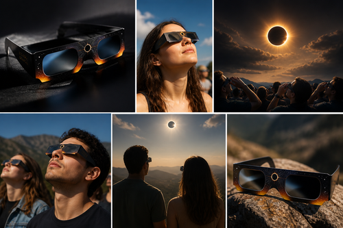 Lunettes éclipse solaire certifiées ISO