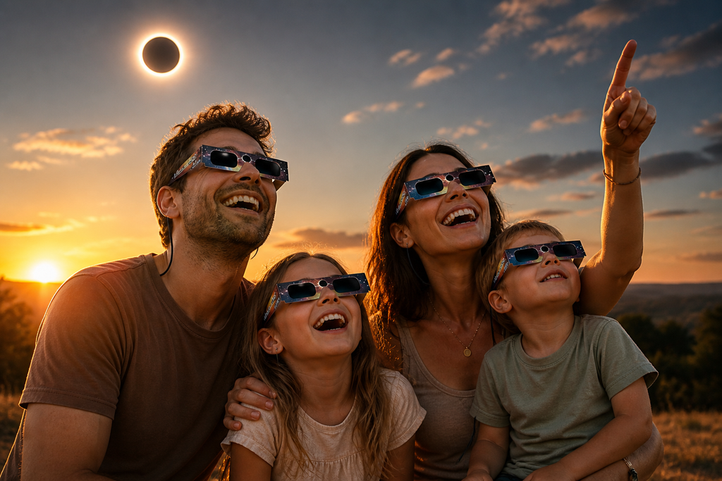 Lunettes éclipse solaire CE